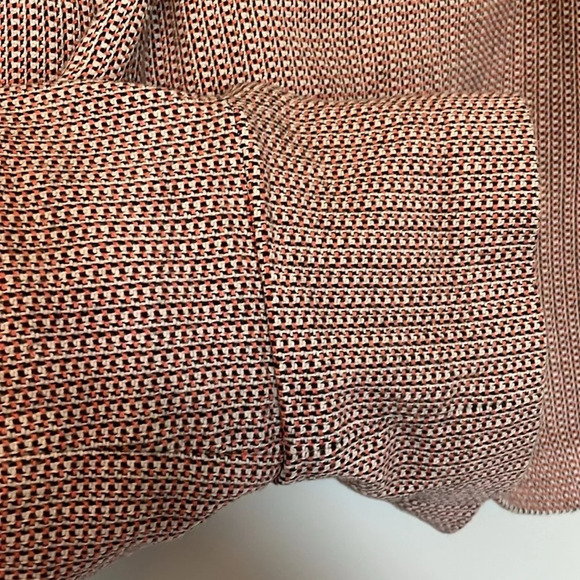 Loft women’s size 6 knit shorts 4 pocket Chico style pink black cream - Picture 6 of 7